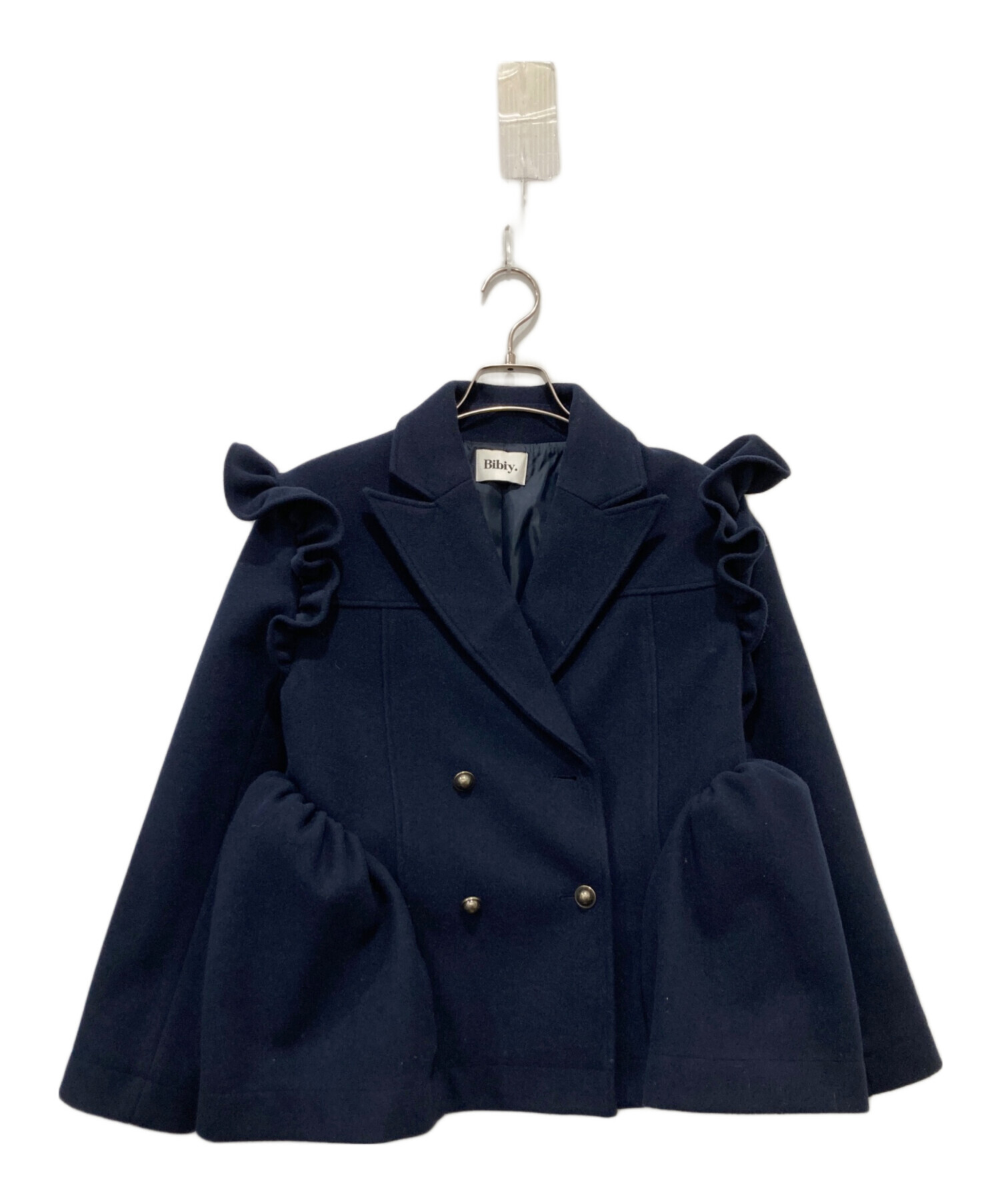 ジャケット・アウター bibiy BIANCA PUFF JACKET 中古・古着通販】Bibiy. (ビビィ) BIANCA PUFF JACKET ネイビー サイズ