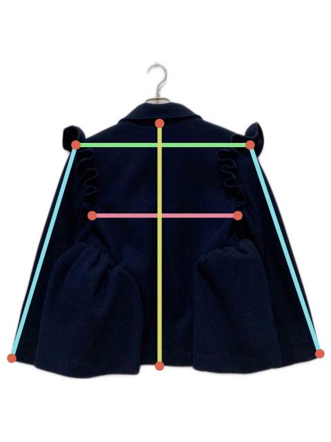 中古・古着通販】Bibiy. (ビビィ) BIANCA PUFF JACKET ネイビー サイズ