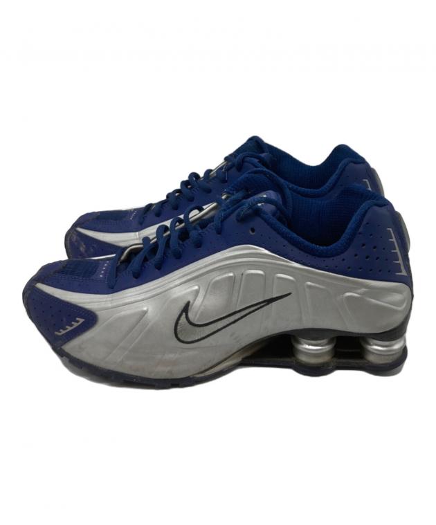 中古・古着通販】NIKE (ナイキ) SHOX R4 BLUE VOID ブルー×グレー 