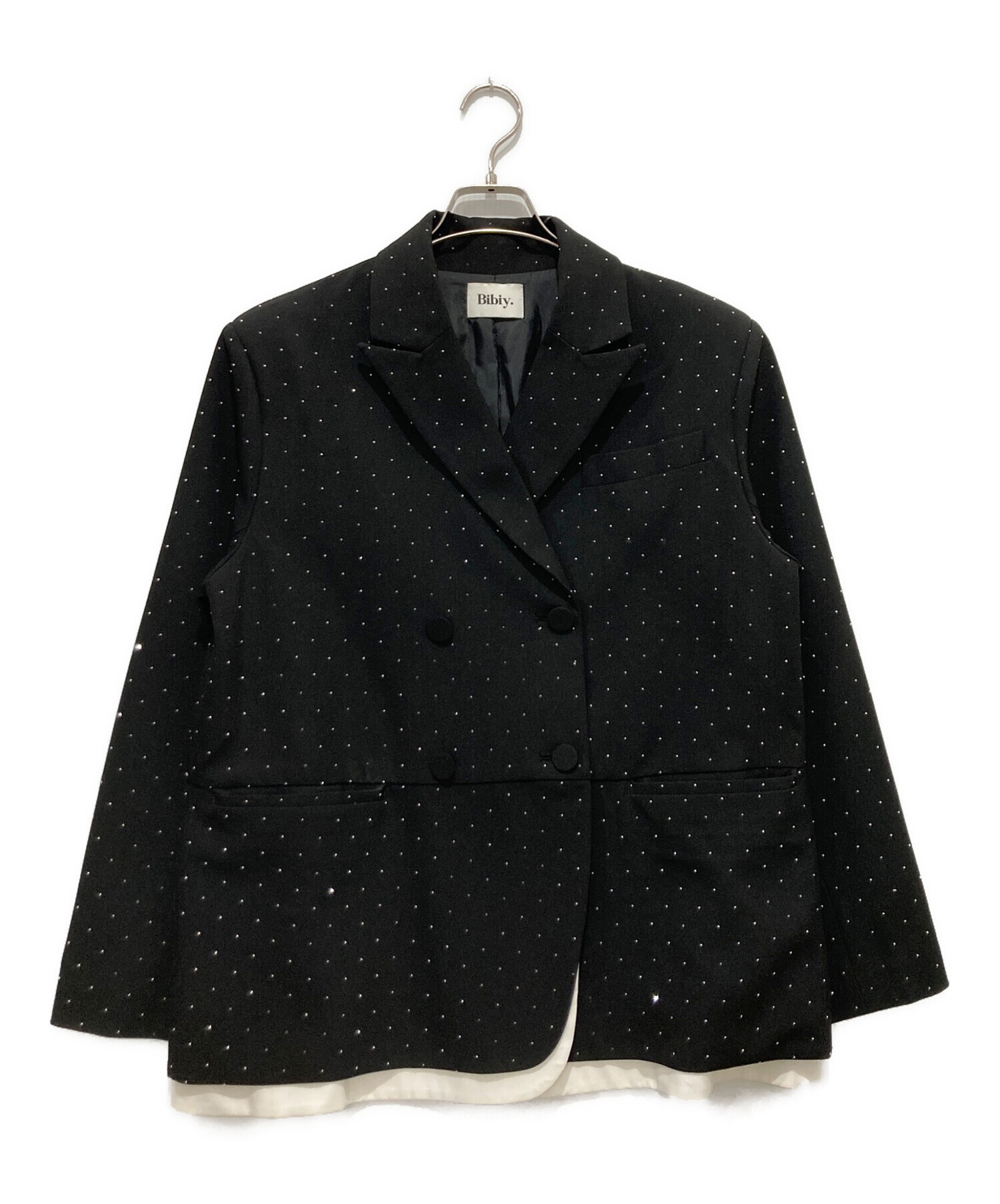 完売品‼️Bibiy. Jewel Jacket 中古・古着通販】Bibiy. (ビビィ) Jewel Jacket ブラック サイズ:FREE