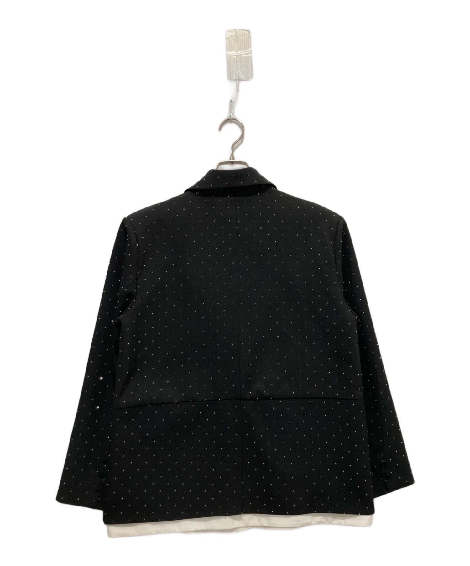 BIBIY. JEWEL JACKET♡ 中古・古着通販】Bibiy. (ビビィ) Jewel Jacket ブラック サイズ:FREE