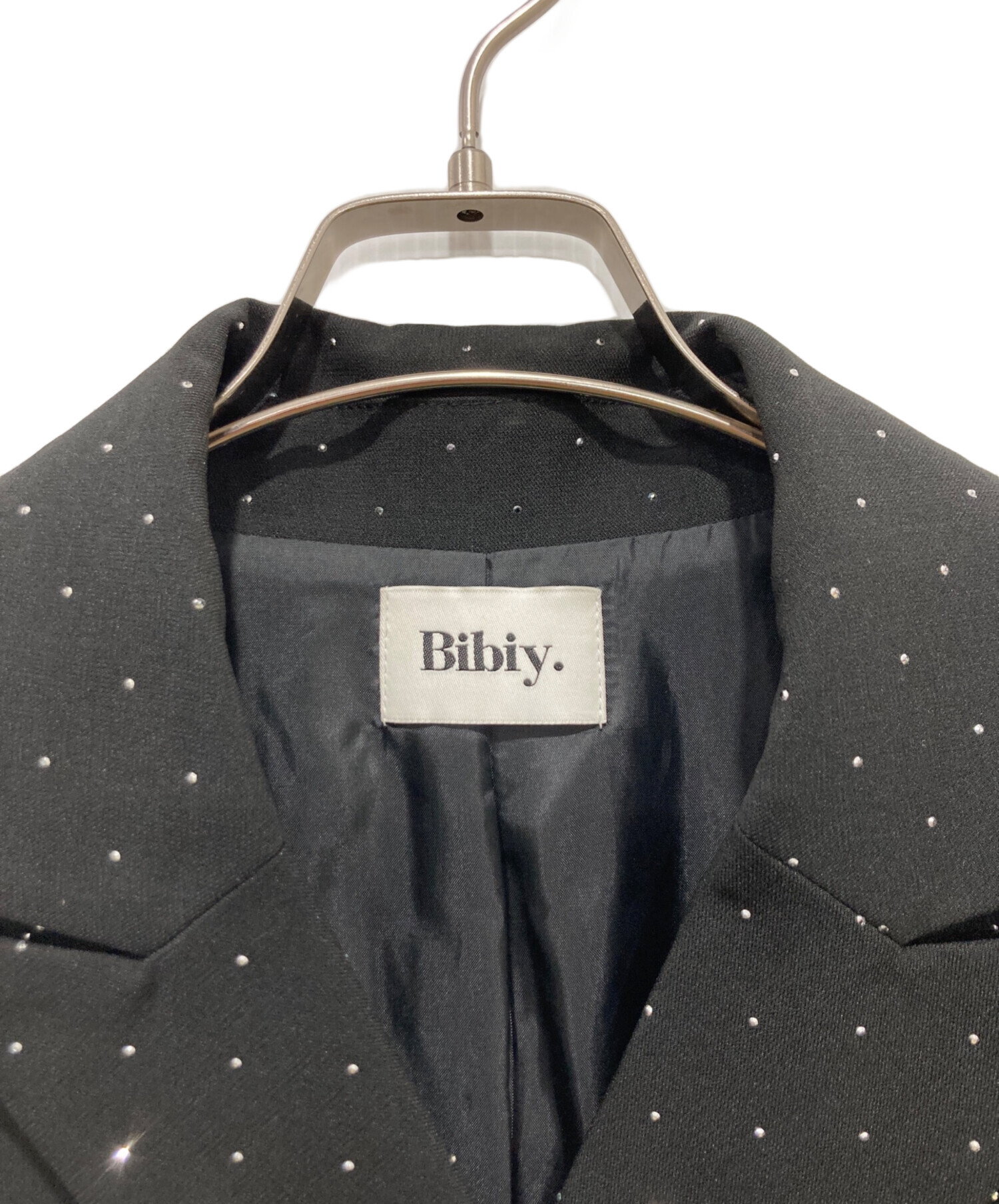 【Bibiy.】JEWEL JACKET ブラック 中古・古着通販】Bibiy. (ビビィ) Jewel Jacket ブラック サイズ:FREE