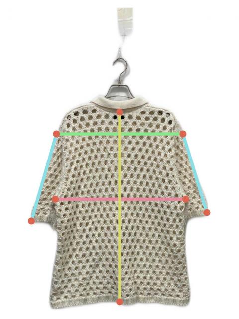stussy メッシュニット 中古・古着通販】stussy (ステューシー) メッシュニットポロシャツ