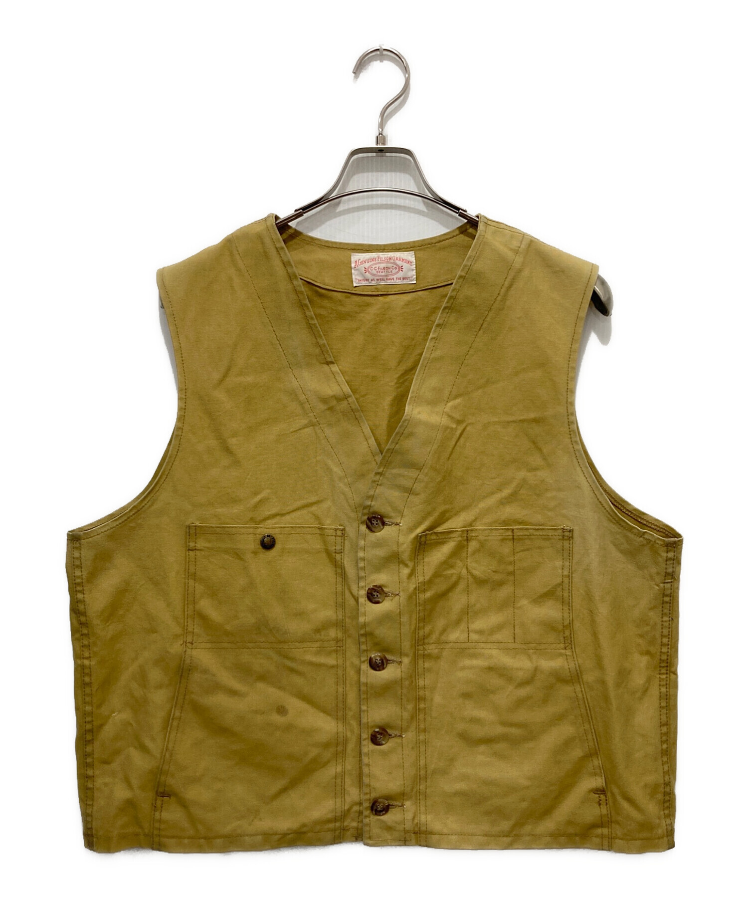 中古・古着通販】FILSON (フィルソン) ベスト ベージュ サイズ