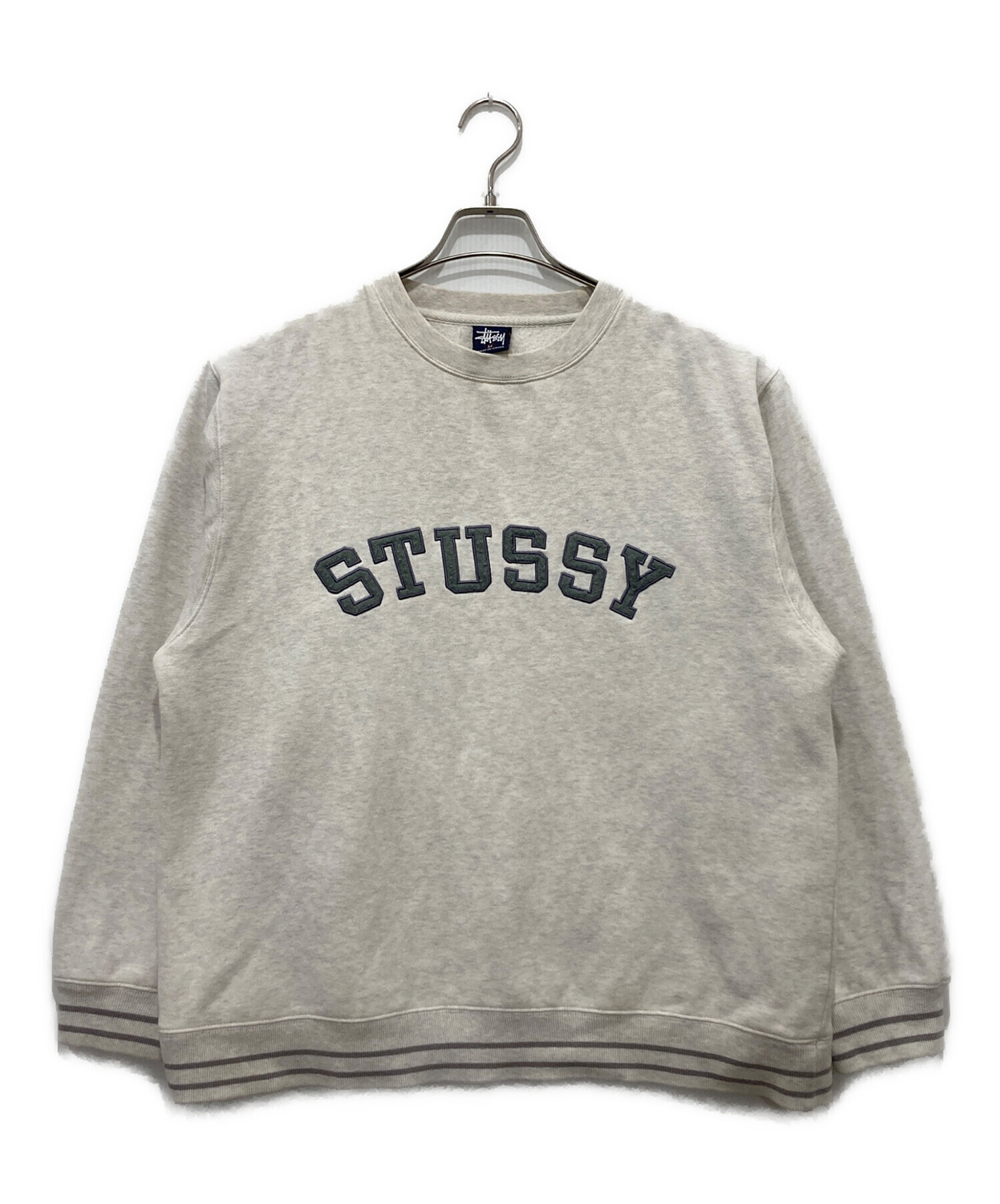 中古・古着通販】stussy (ステューシー) カレッジロゴスウェット