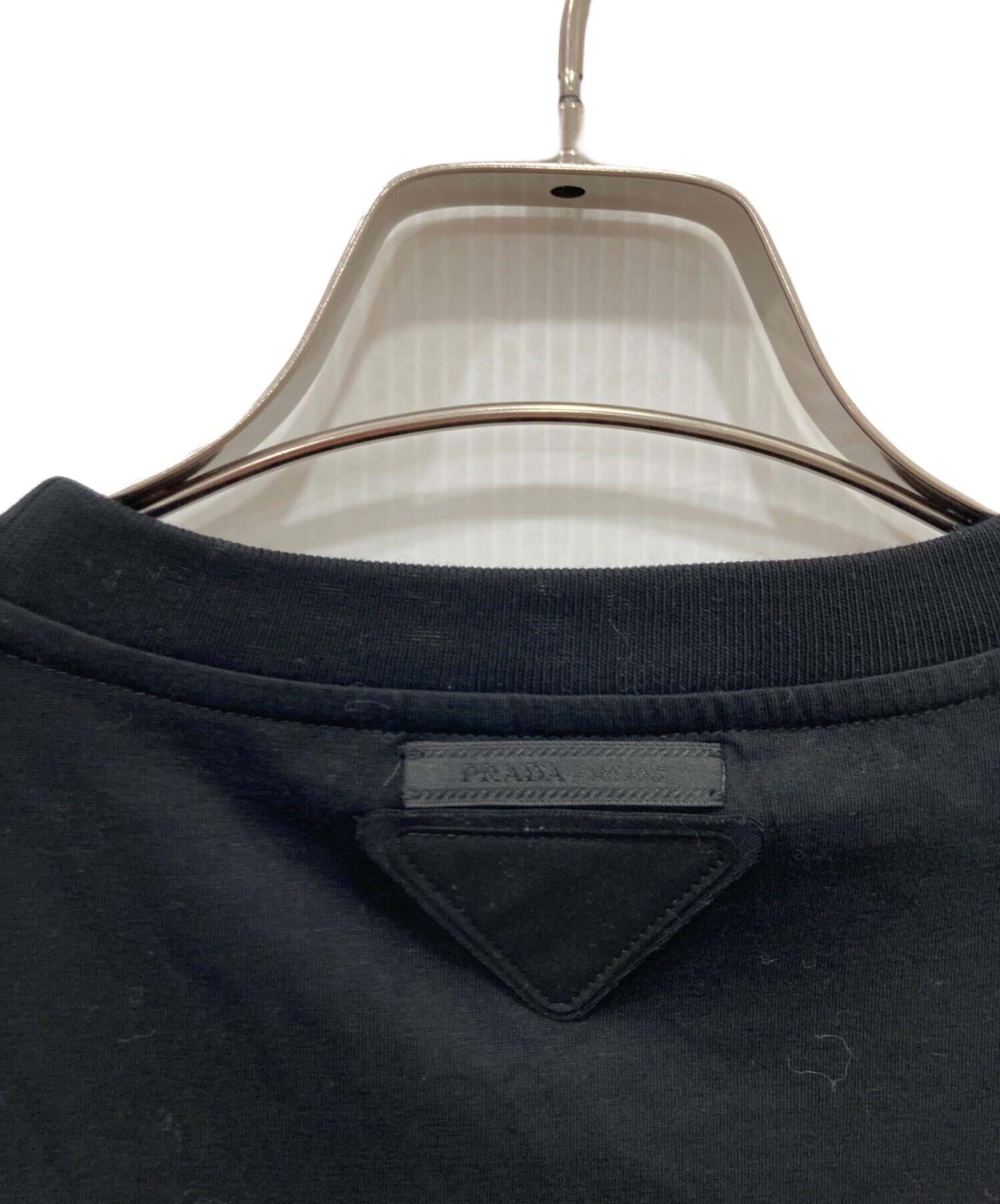 PRADA プラダ Tシャツ・カットソー XS 黒 【古着】【中古】 PRADA（プラダ） | Tシャツ・カットソーの古着・中古通販 | 【公式