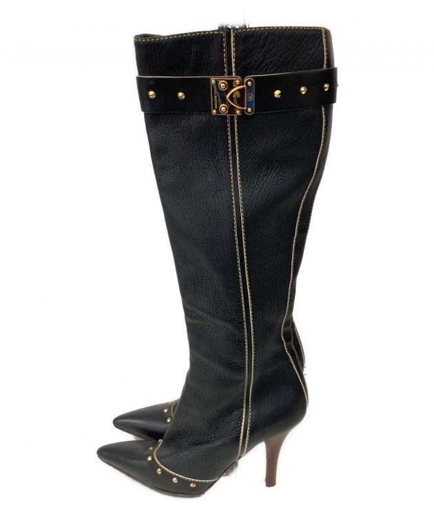 中古・古着通販】LOUIS VUITTON (ルイ ヴィトン) レザースタッズロング