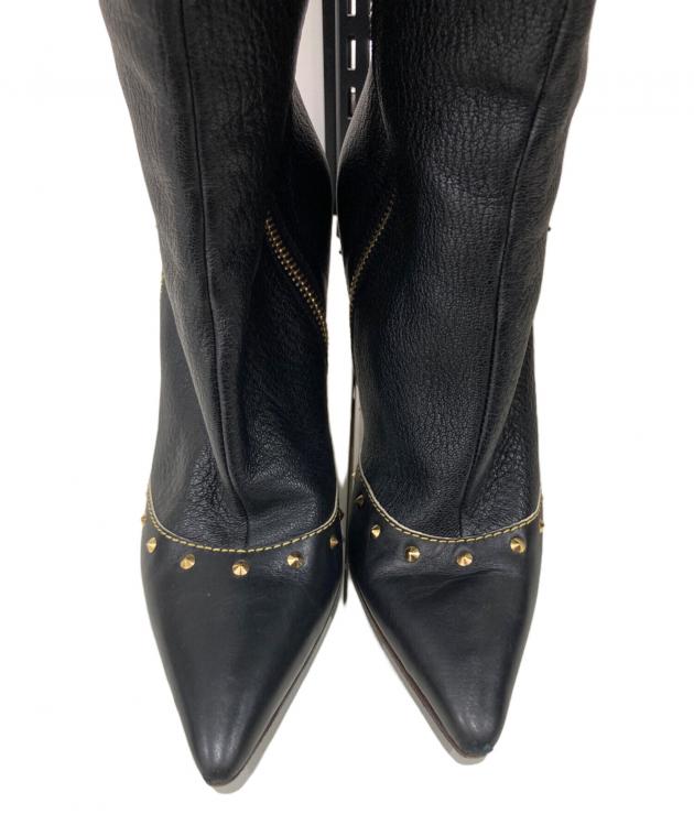 中古・古着通販】LOUIS VUITTON (ルイ ヴィトン) レザースタッズロング