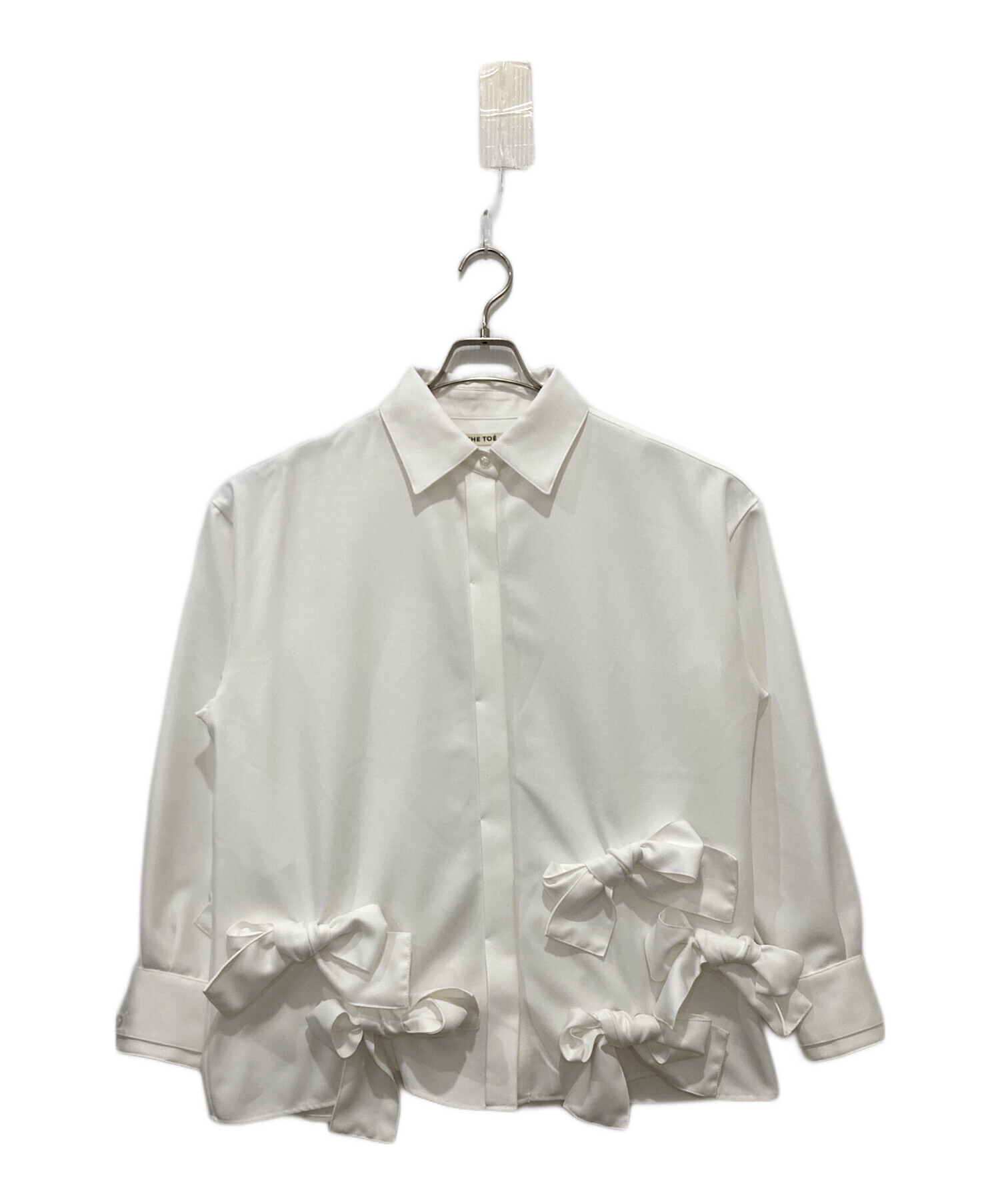 中古・古着通販】THE TOE (ザ・トゥー) kordela twist shirt ホワイト