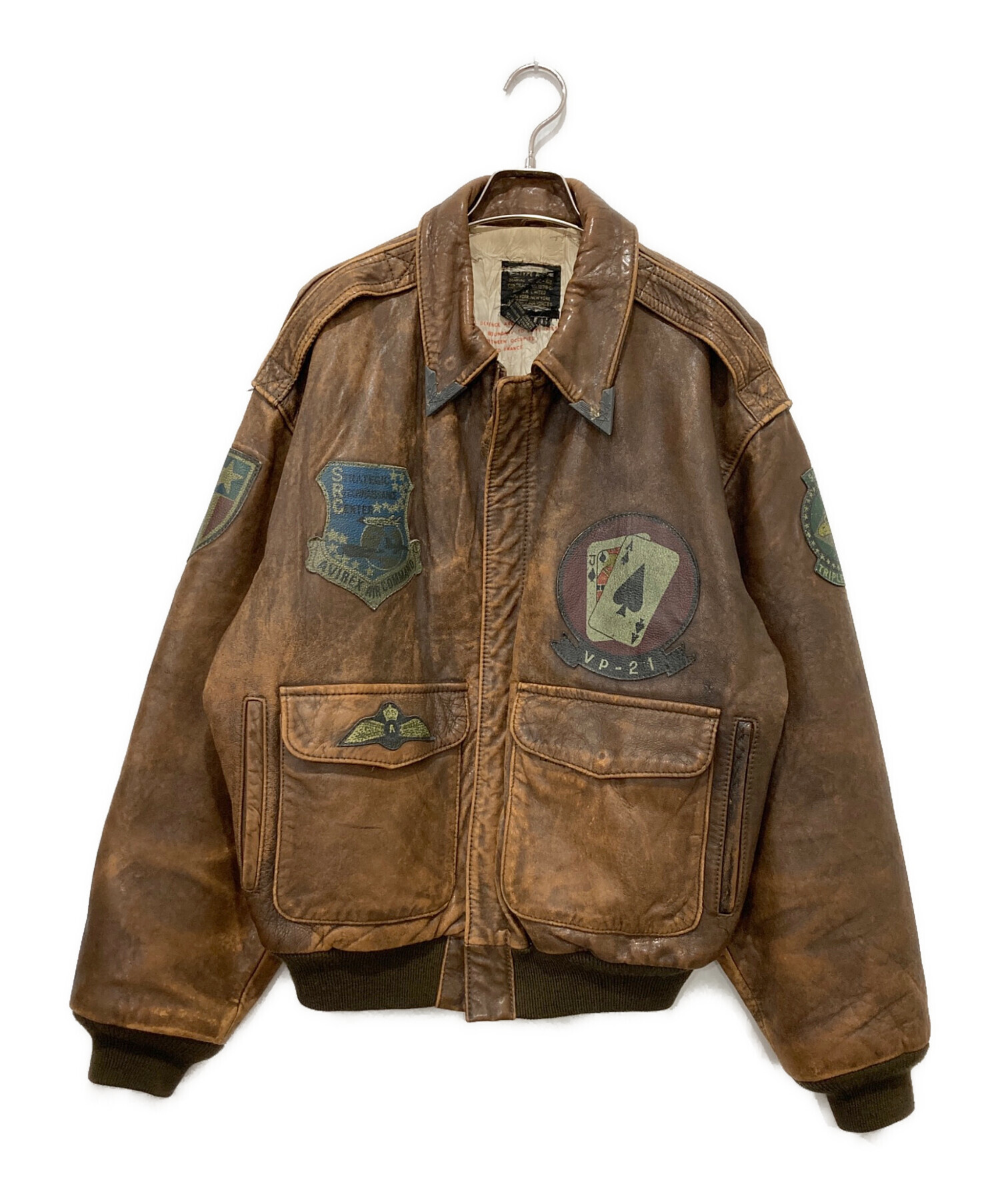 アヴィレックス　A2 フライトジャケット　AVIREX　ヴィンテージ　Y2K 中古・古着通販】AVIREX (アヴィレックス) Type A2フライトジャケット