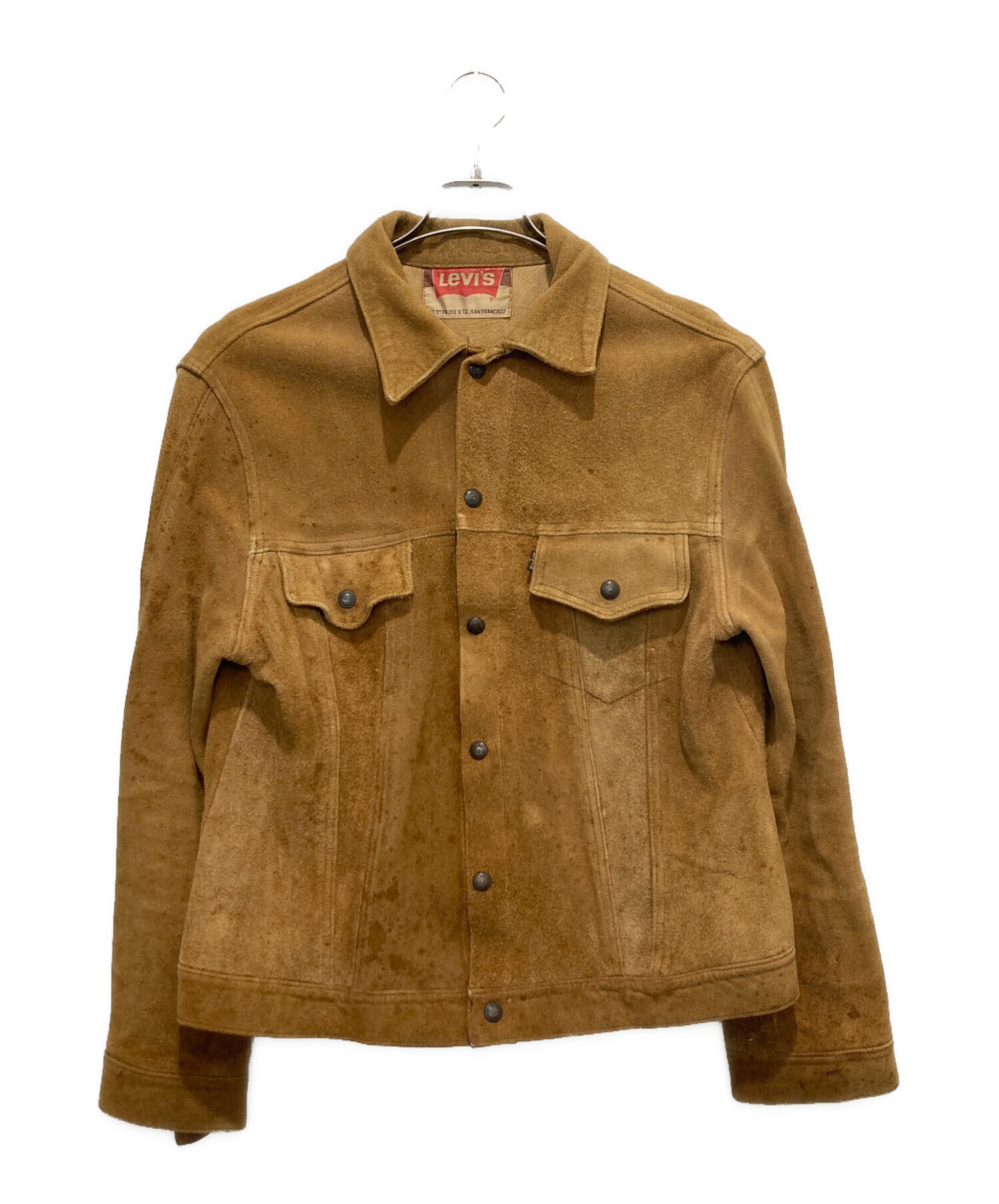 60's ヴィンテージLevi'sリーバイス3rd タイプスエードジャケット 中古・古着通販】LEVI'S (リーバイス) 3rdタイプスエードジャケット