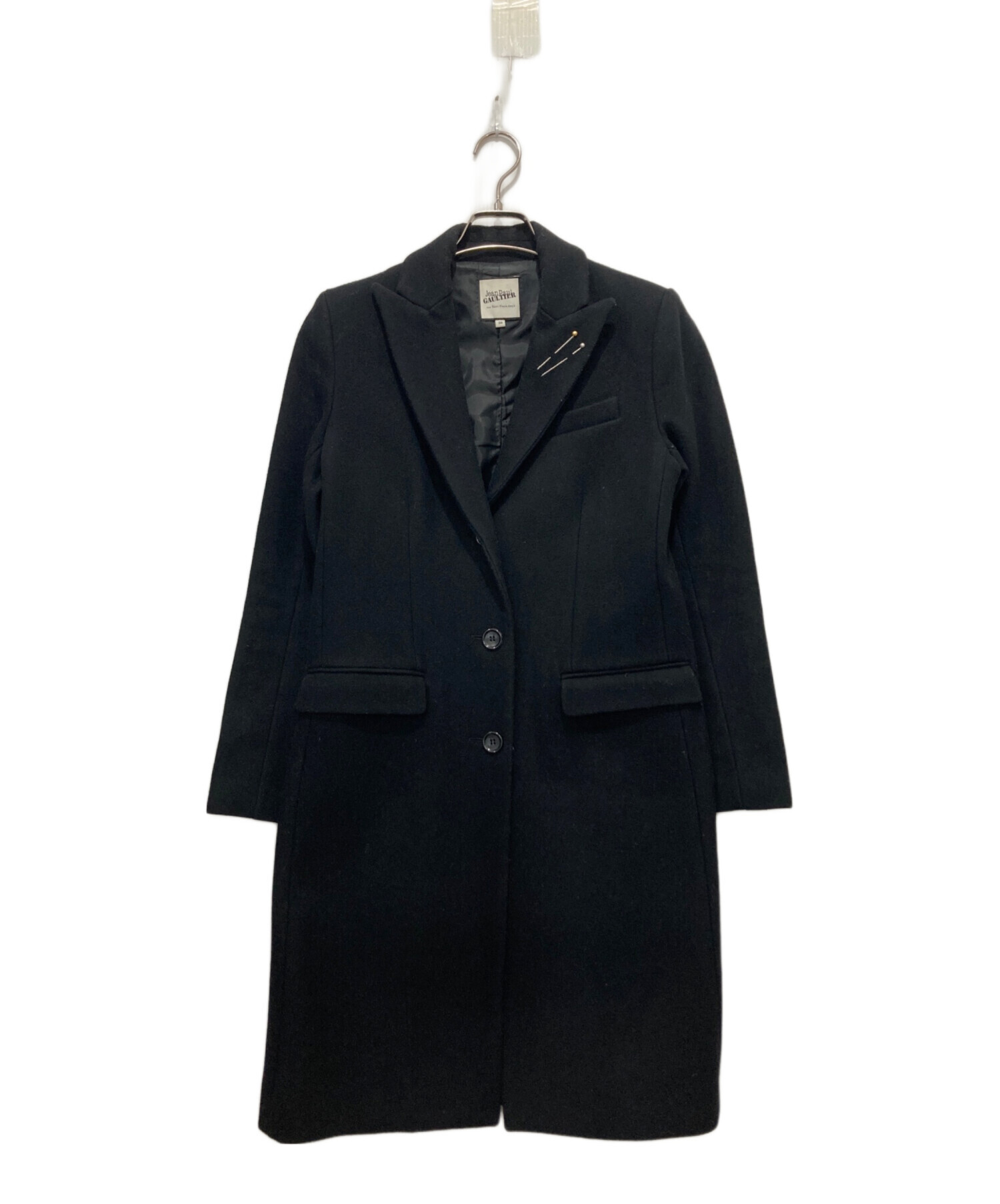 Jean Paul Gaultier ブラック チェスターコート 40 中古・古着通販】Jean Paul GAULTIER (ジャンポールゴルチェ