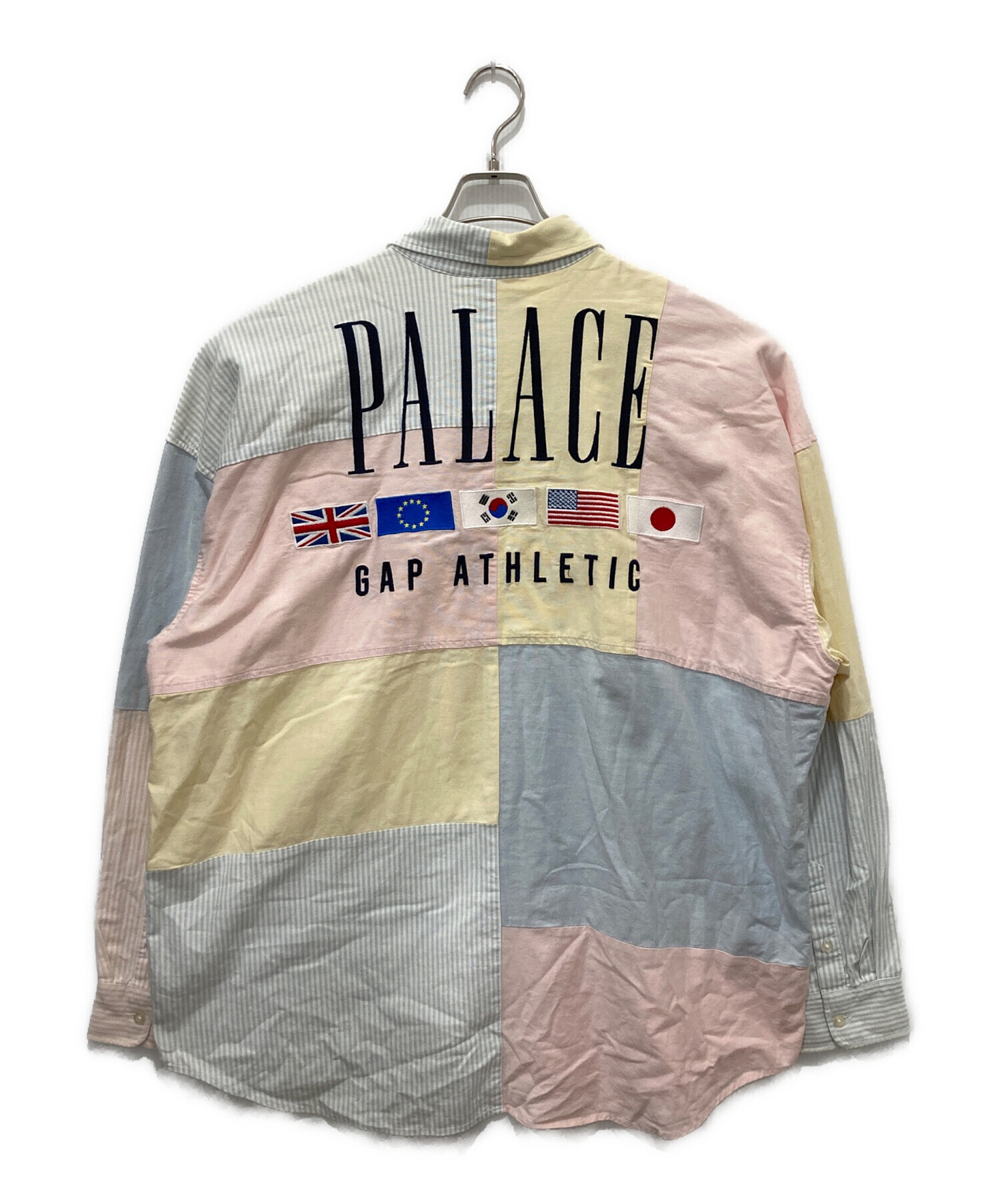 GAP (ギャップ) PALACE (パレス) oxford drop shoulder shirt マルチカラー サイズ:XL GAP (ギャップ) PALACE (パレス) oxford drop shoulder shirt マルチカラー サイズ:XL