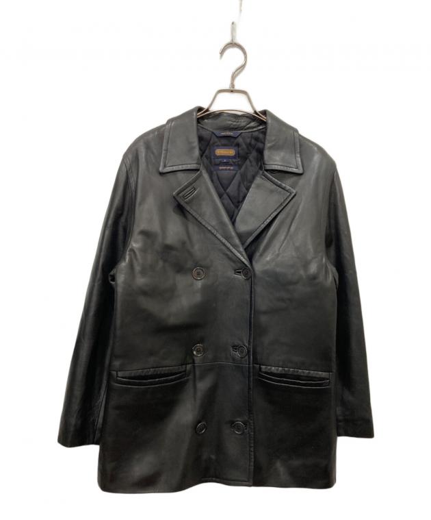 中古・古着通販】COACH (コーチ) ラムレザーコート ブラック サイズ:S