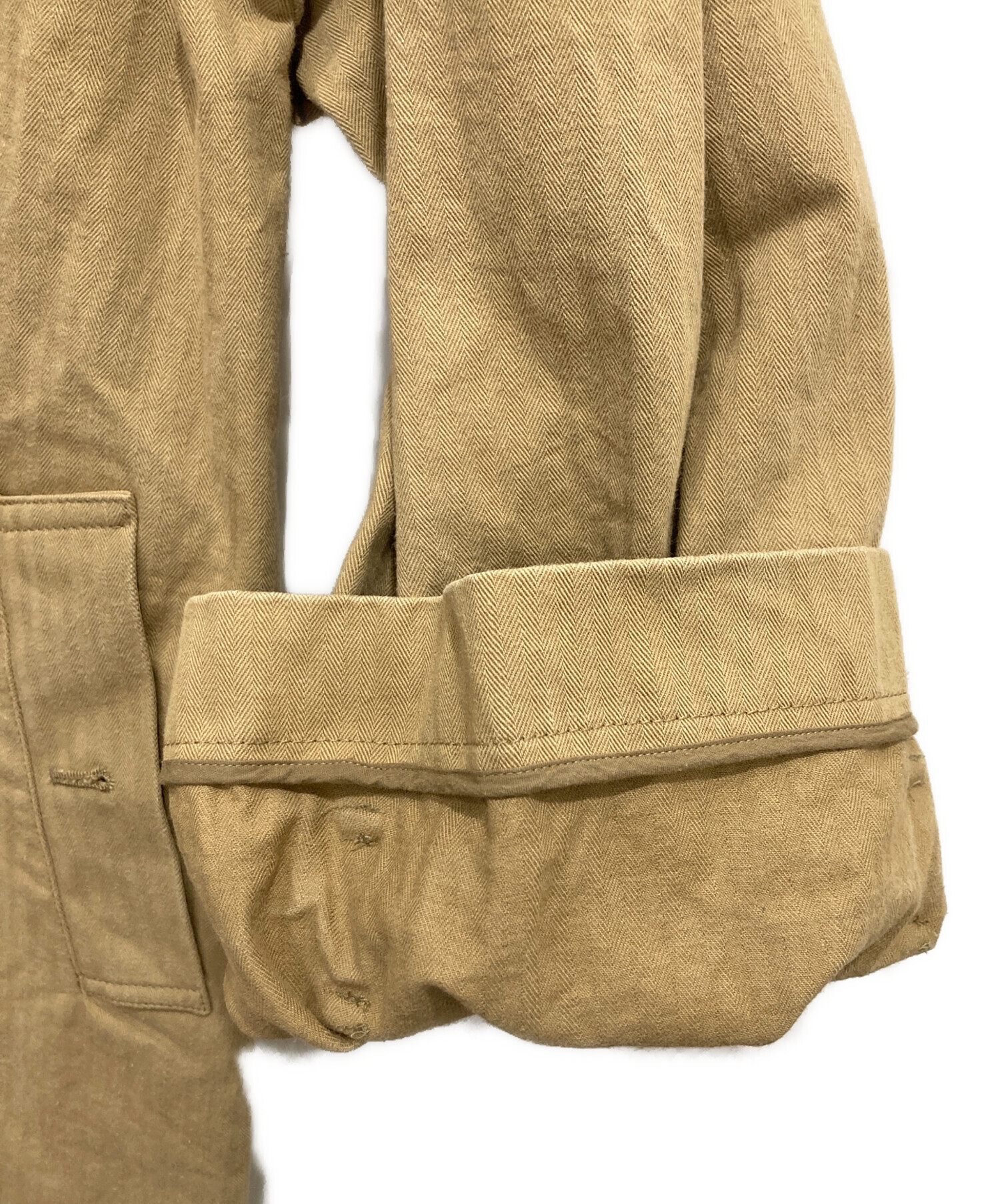 中古・古着通販】ETRE (エトレ) ヘリンボーンオーバーサイズコート