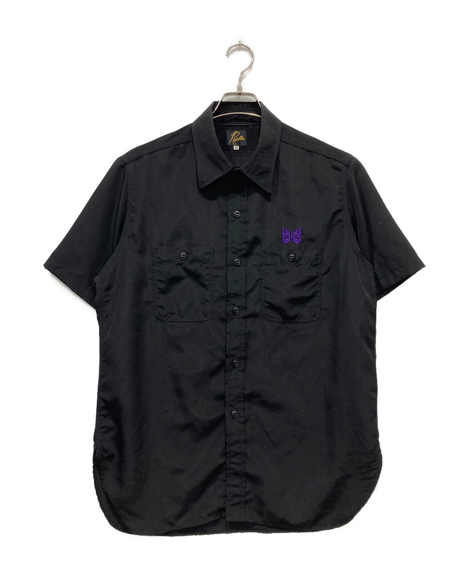 中古・古着通販】Needles (ニードルズ) S/S Work Shirt ブラック
