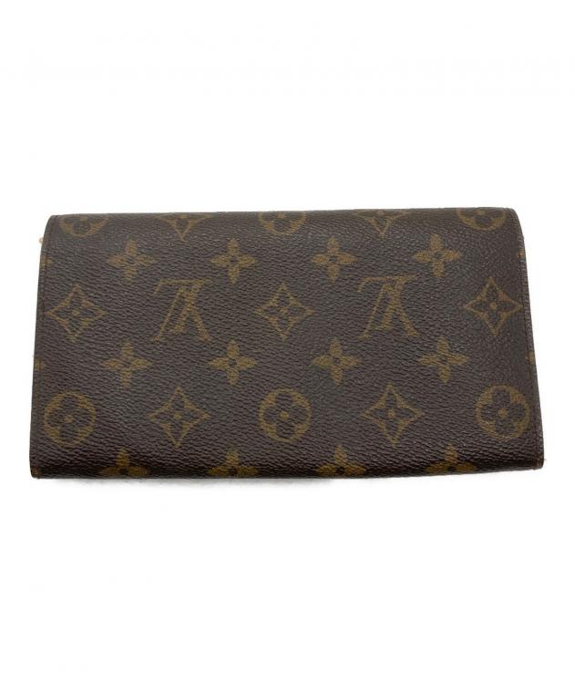 中古・古着通販】LOUIS VUITTON (ルイ ヴィトン) 長財布 ブラウン