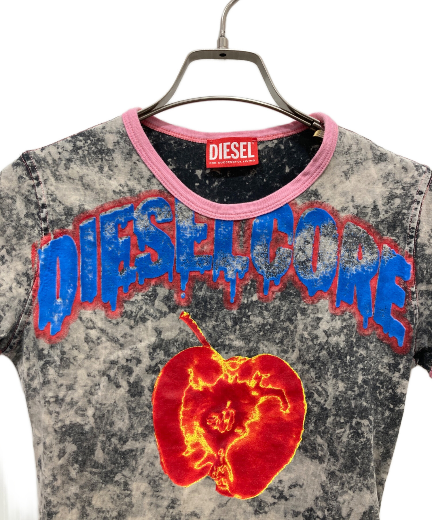 中古・古着通販】DIESEL (ディーゼル) T-UNCUTIES-SHORT-Q1 Tシャツ