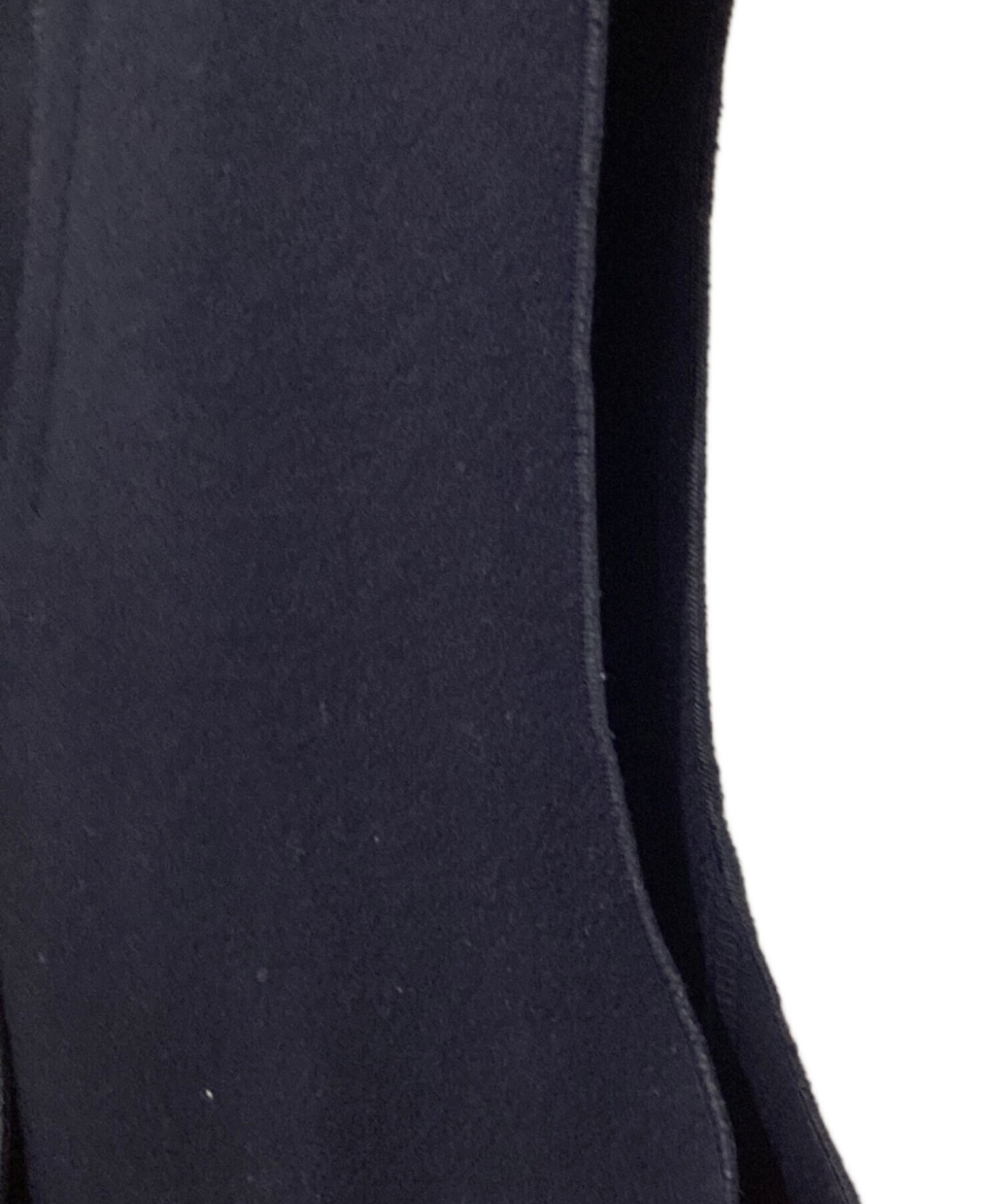 中古・古着通販】YONFA (ヨンファ) ウールジレ / ロングジレ ネイビー