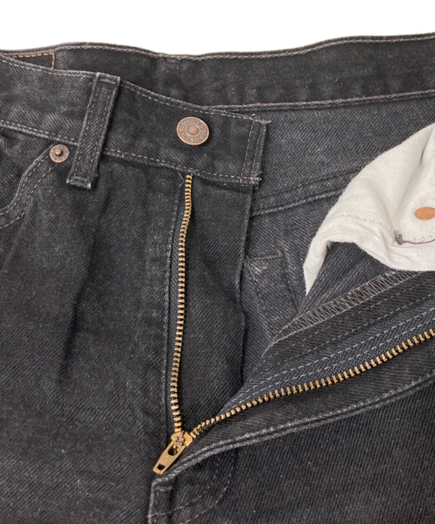 中古・古着通販】LEVI'S (リーバイス) 517デニムパンツ ブラック