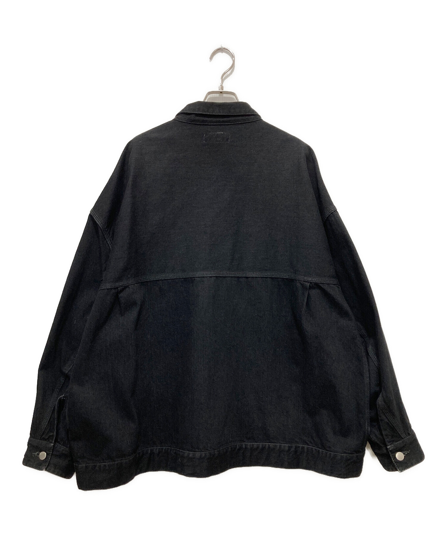 中古・古着通販】Jieda (ジエダ) OVER JEAN JACKET ブラック サイズ:1