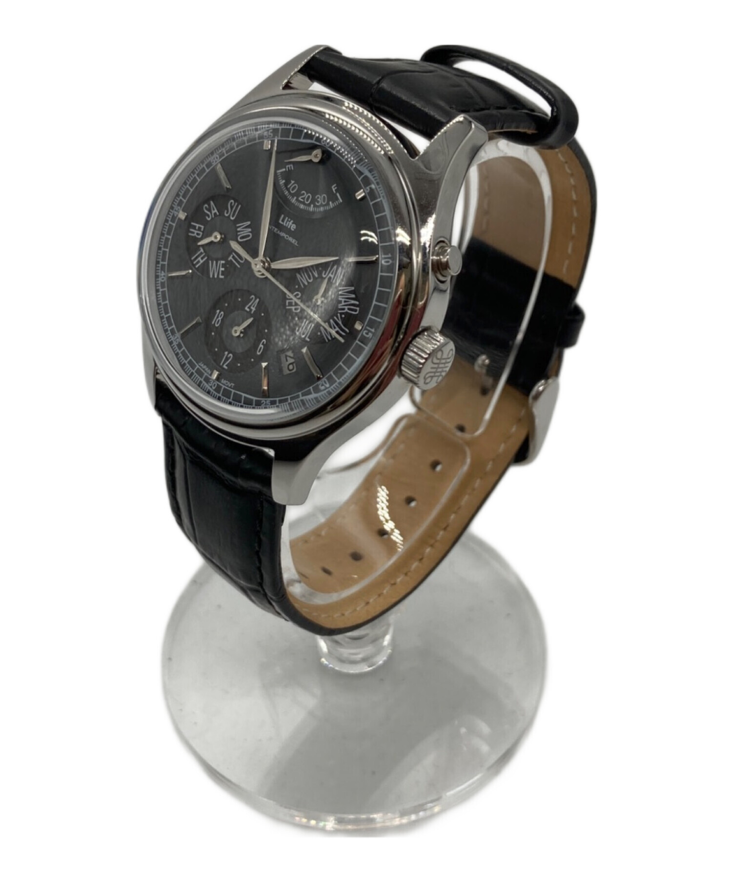 中古・古着通販】Llife (ライフ) INTEMPOREL WATCH ブラック｜ブランド