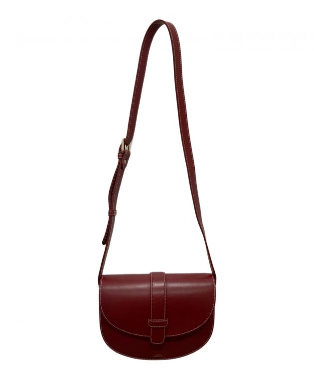 中古・古着通販】A.P.C. (アーペーセー) レザーショルダーバッグ