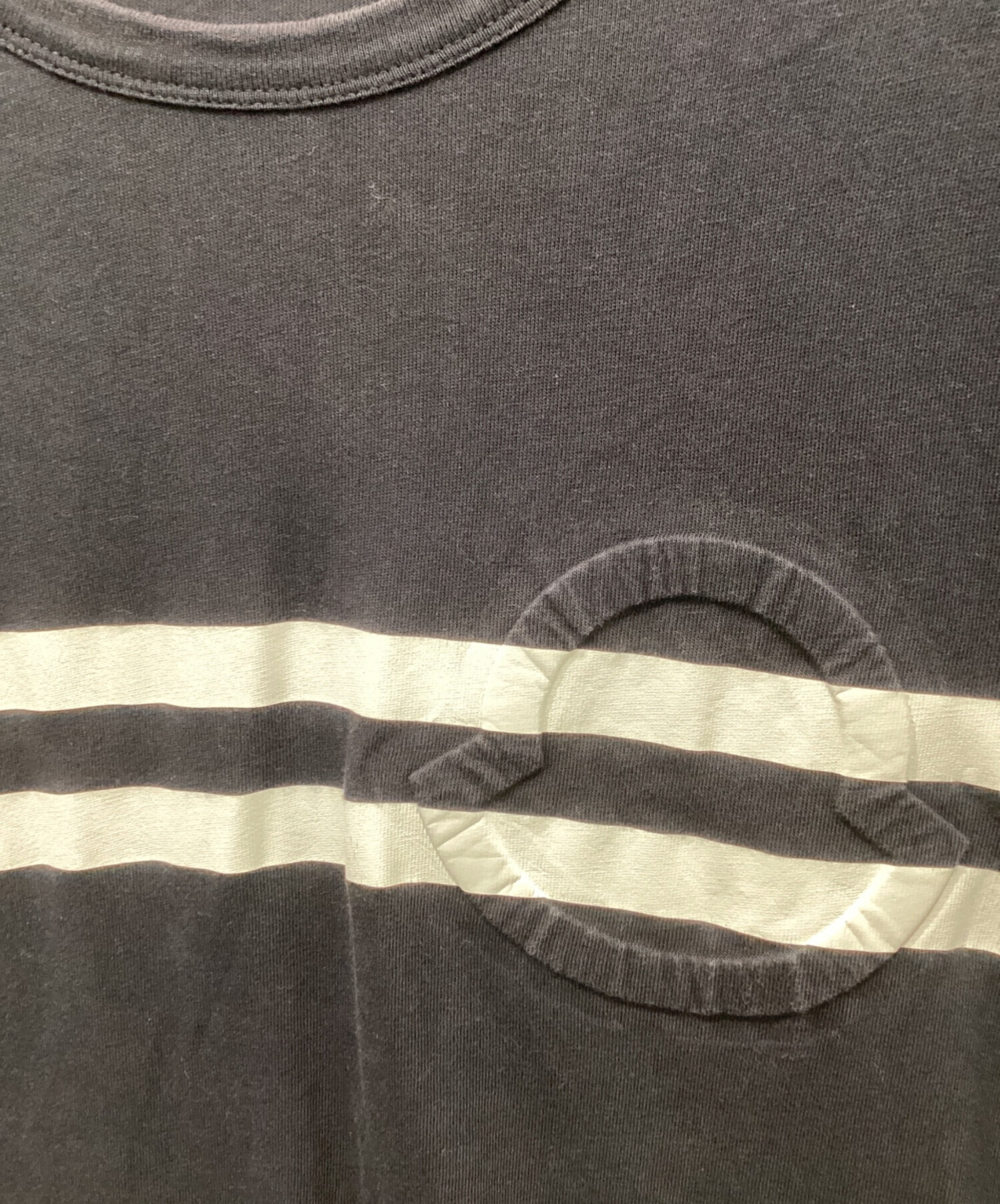 中古・古着通販】MONCLER (モンクレール) MAGLIA T-SHIRT ネイビー