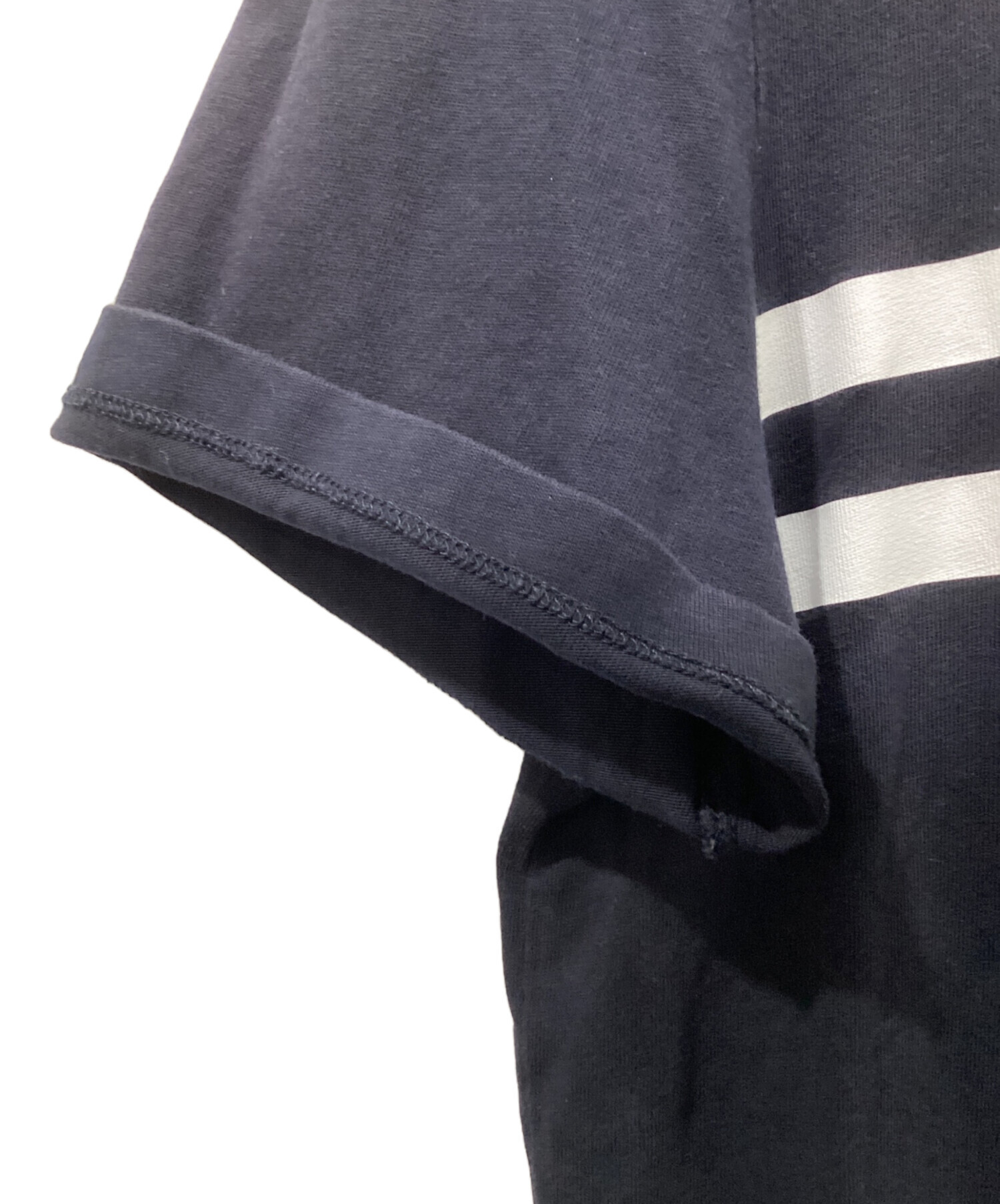 中古・古着通販】MONCLER (モンクレール) MAGLIA T-SHIRT ネイビー