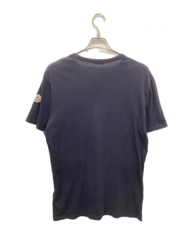 中古・古着通販】MONCLER (モンクレール) MAGLIA T-SHIRT ネイビー