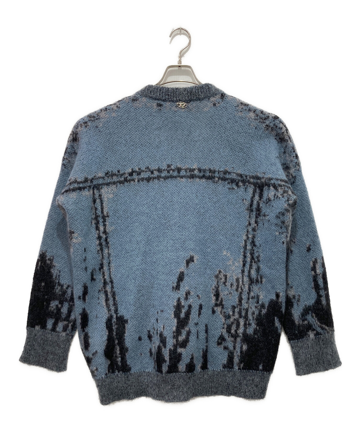 中古・古着通販】DIESEL (ディーゼル) モヘア混ニットカーディガン