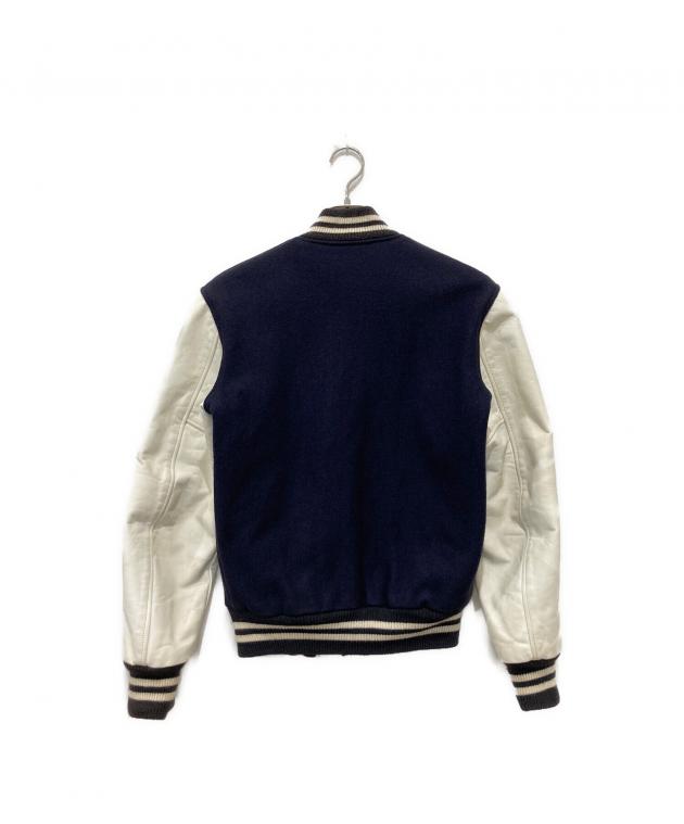 中古・古着通販】CATCH BALL (キャッチボール) レザー切替スタジャン