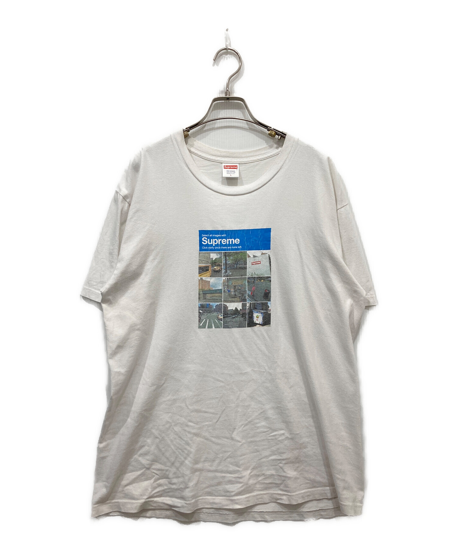 中古・古着通販】SUPREME (シュプリーム) Verify Tee ホワイト サイズ 