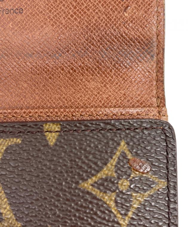 中古・古着通販】LOUIS VUITTON (ルイ ヴィトン) 2つ折り財布 ブラウン