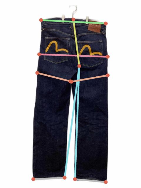 中古・古着通販】EVISU (エヴィス) 2000 NO2 カモメペイントデニム