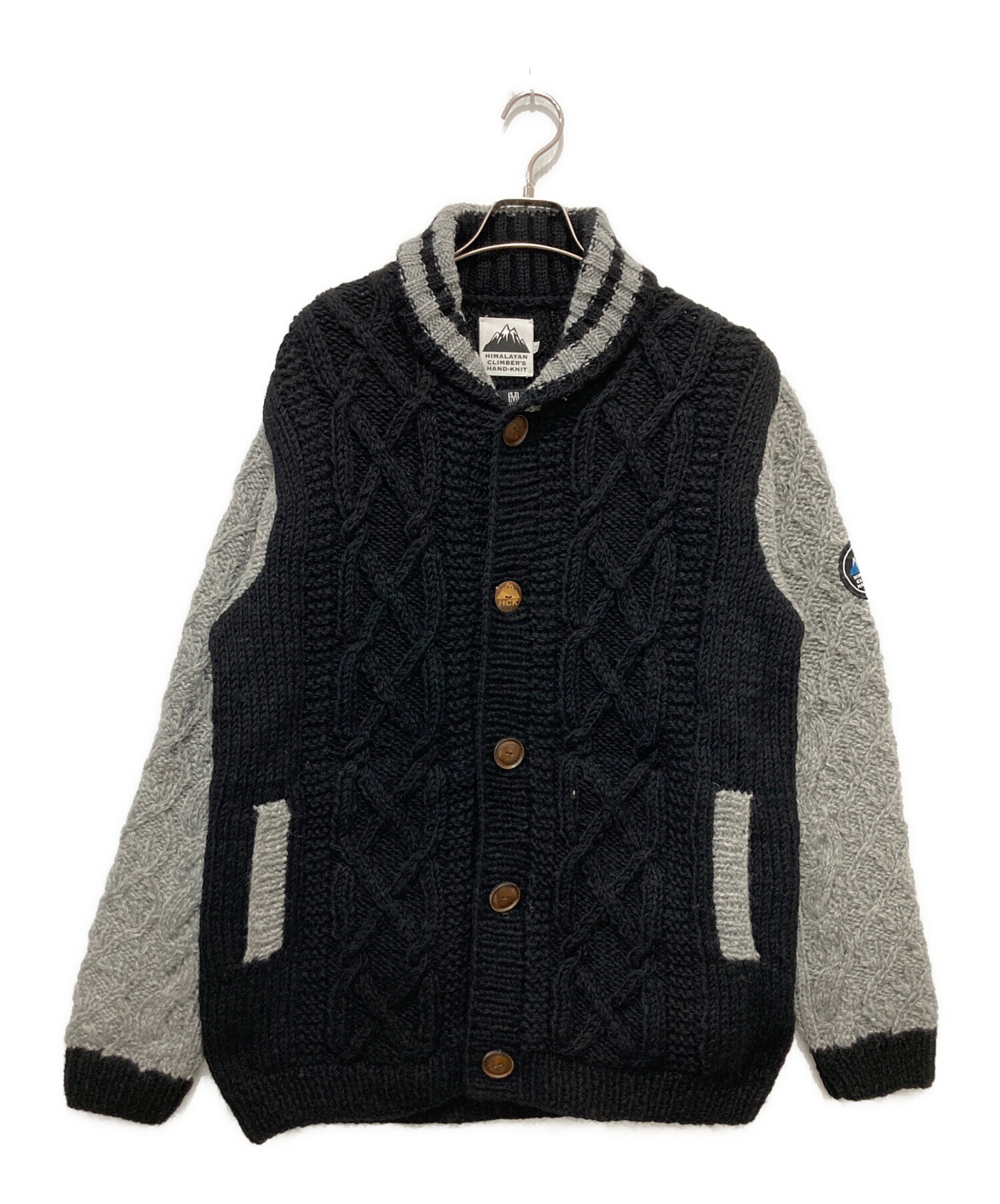 Cambio himalayan climber's カーディガン ＬＬ 中古・古着通販】CAMBIO (カンビオ) HIMALAYAN CLIMBERS HAND-KNIT