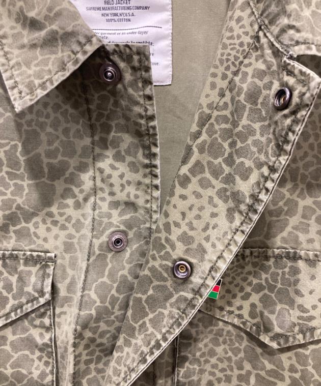 中古・古着通販】SUPREME (シュプリーム) Giraffe Camo Field Jacket