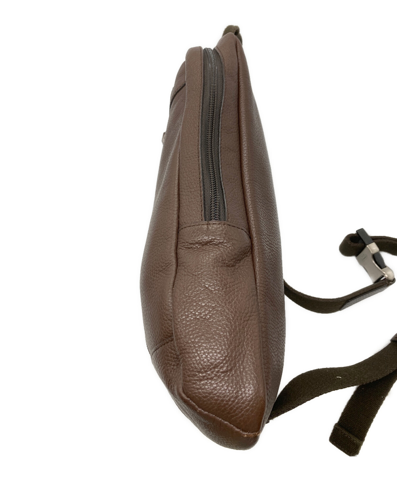 1円 COACH コーチ F70691 キャムデン ホーボー レザー ボディバッグ 