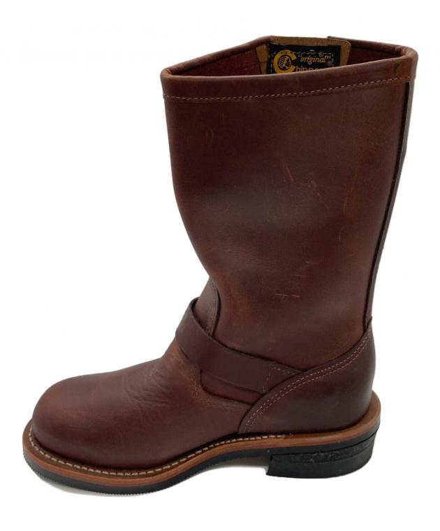 中古・古着通販】CHIPPEWA (チペワ) エンジニアブーツ ブラウン サイズ