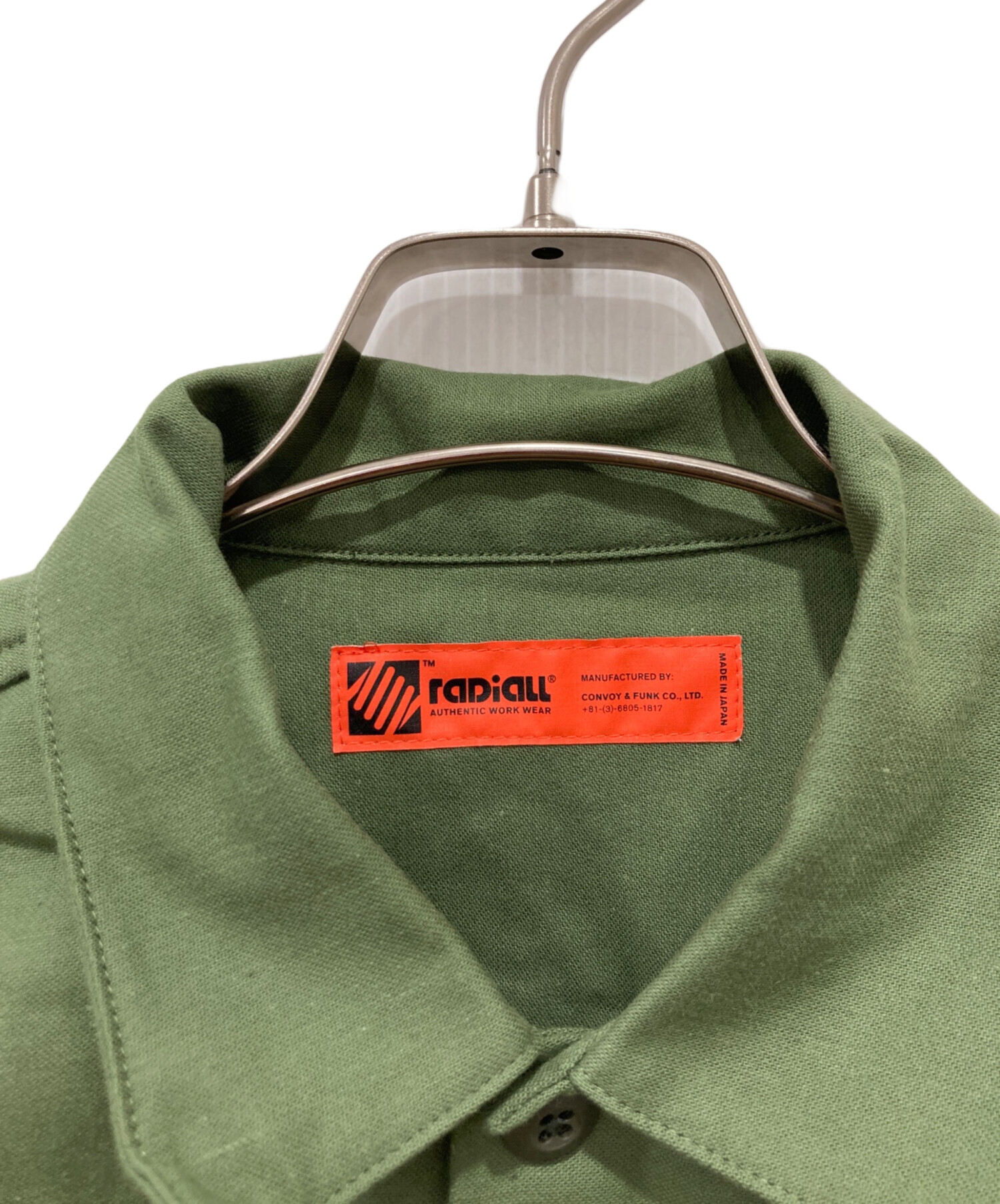 中古・古着通販】RADIALL (ラディアル) HAMMOND - OPEN COLLARED SHIRT