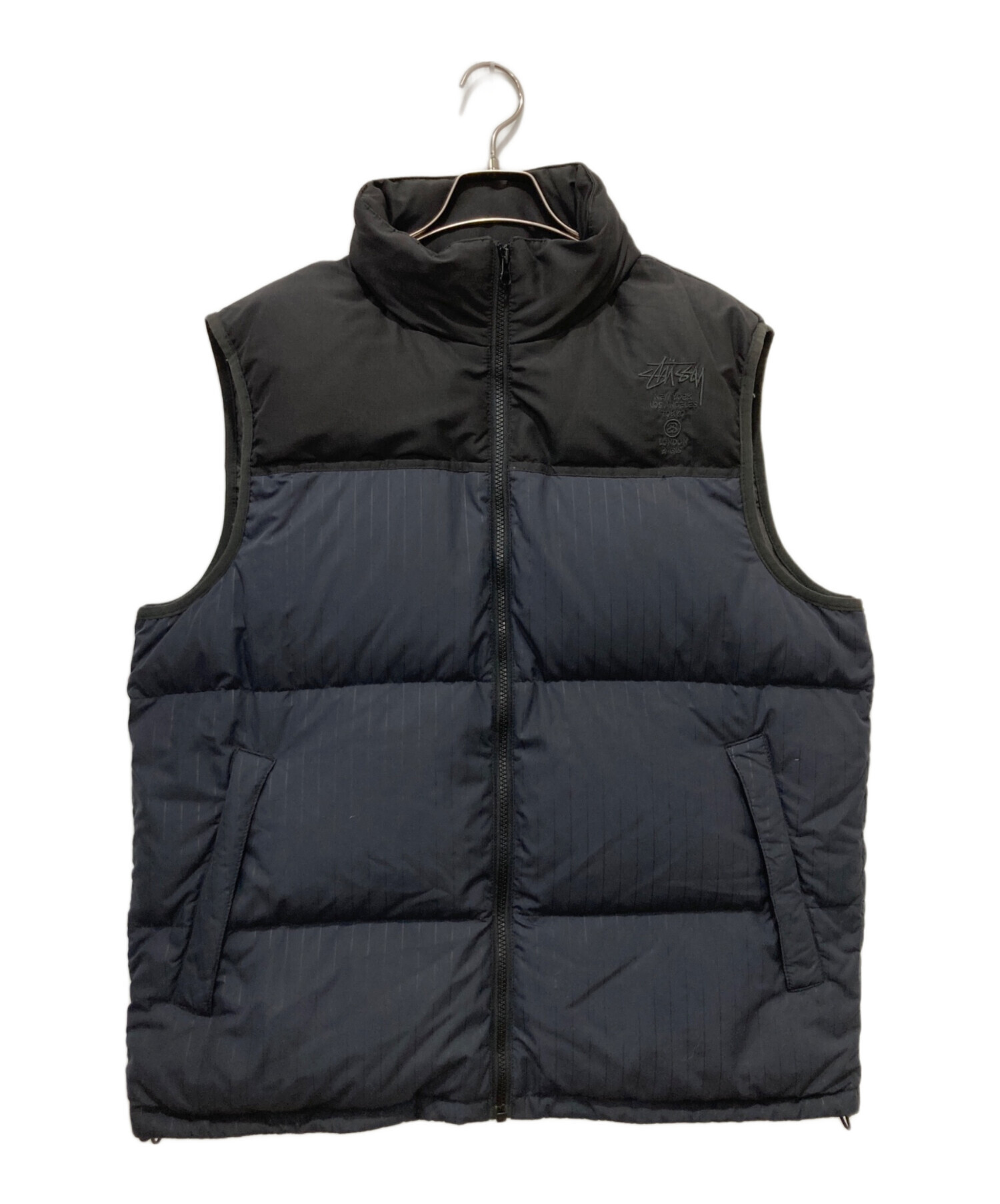 old stussy ダウンベスト 貴重 中古・古着通販】stussy (ステューシー) ワールドタグ ダウンベスト