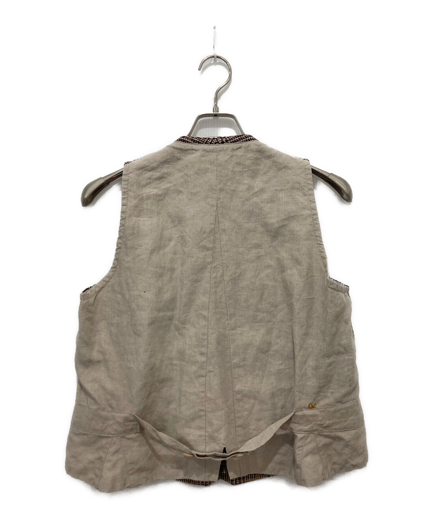 中古・古着通販】45R (フォーティファイブ・アール) 綿麻ツイードの