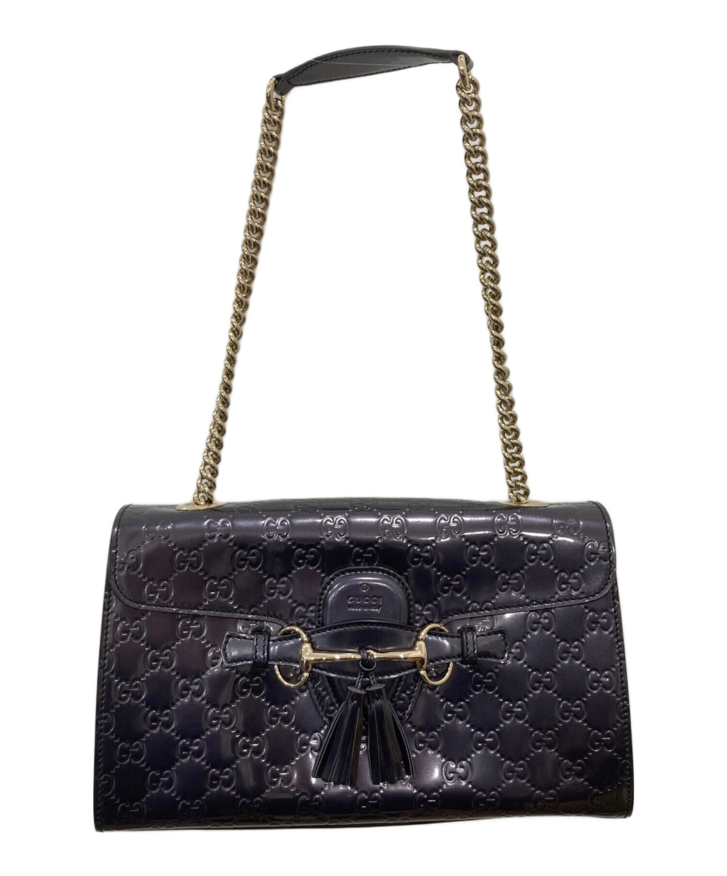 中古・古着通販】GUCCI (グッチ) エミリー チェーンショルダーバッグ 