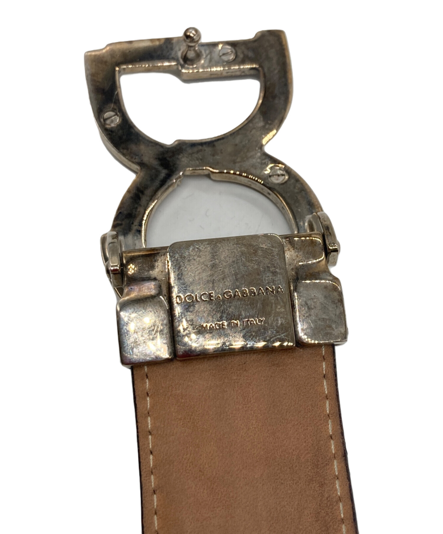 中古・古着通販】DOLCE & GABBANA (ドルチェ＆ガッバーナ) DGバックル