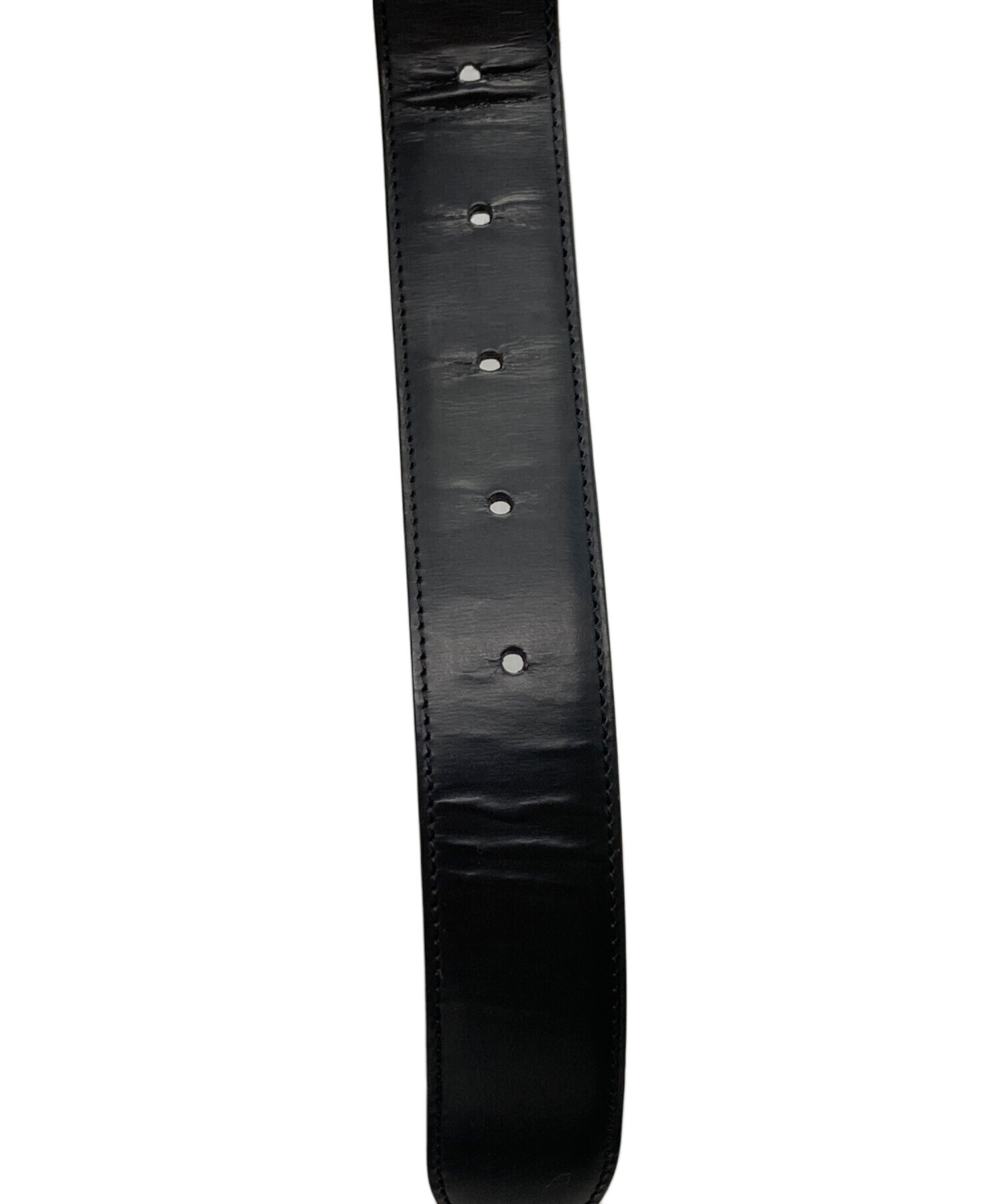 中古・古着通販】Cartier (カルティエ) レザーベルト ブラック