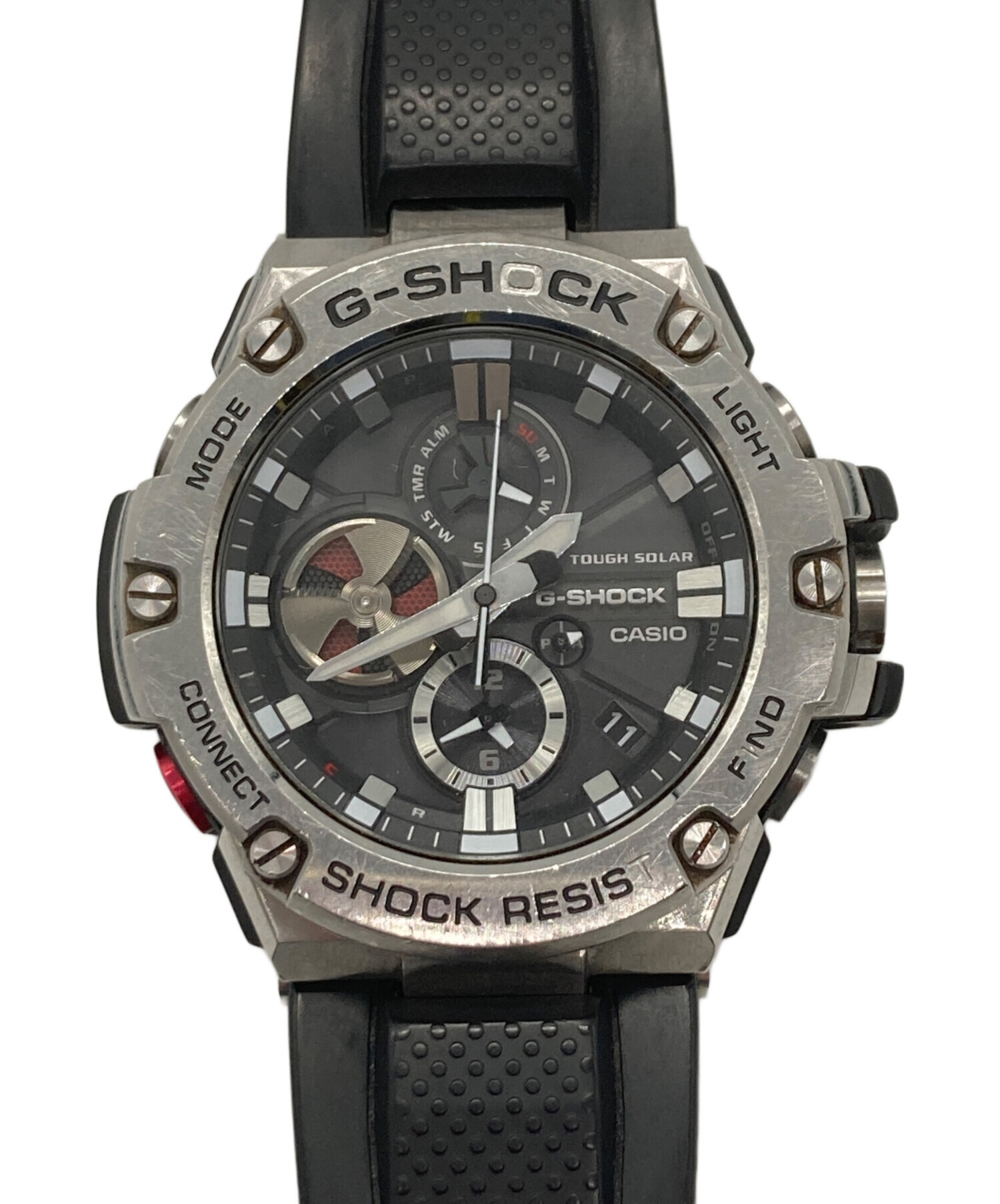 中古・古着通販】CASIO (カシオ) クロノグラフ G-SHOCK ブラック 