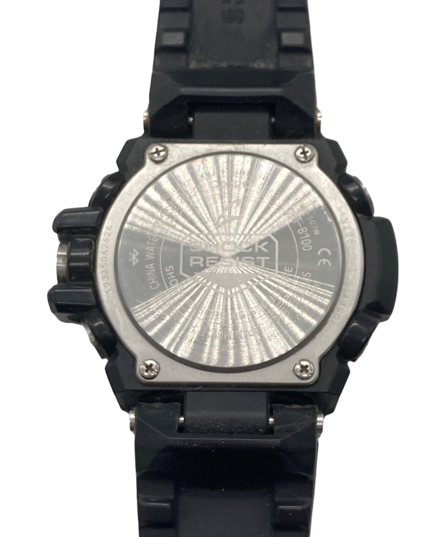 中古・古着通販】CASIO (カシオ) クロノグラフ G-SHOCK ブラック 