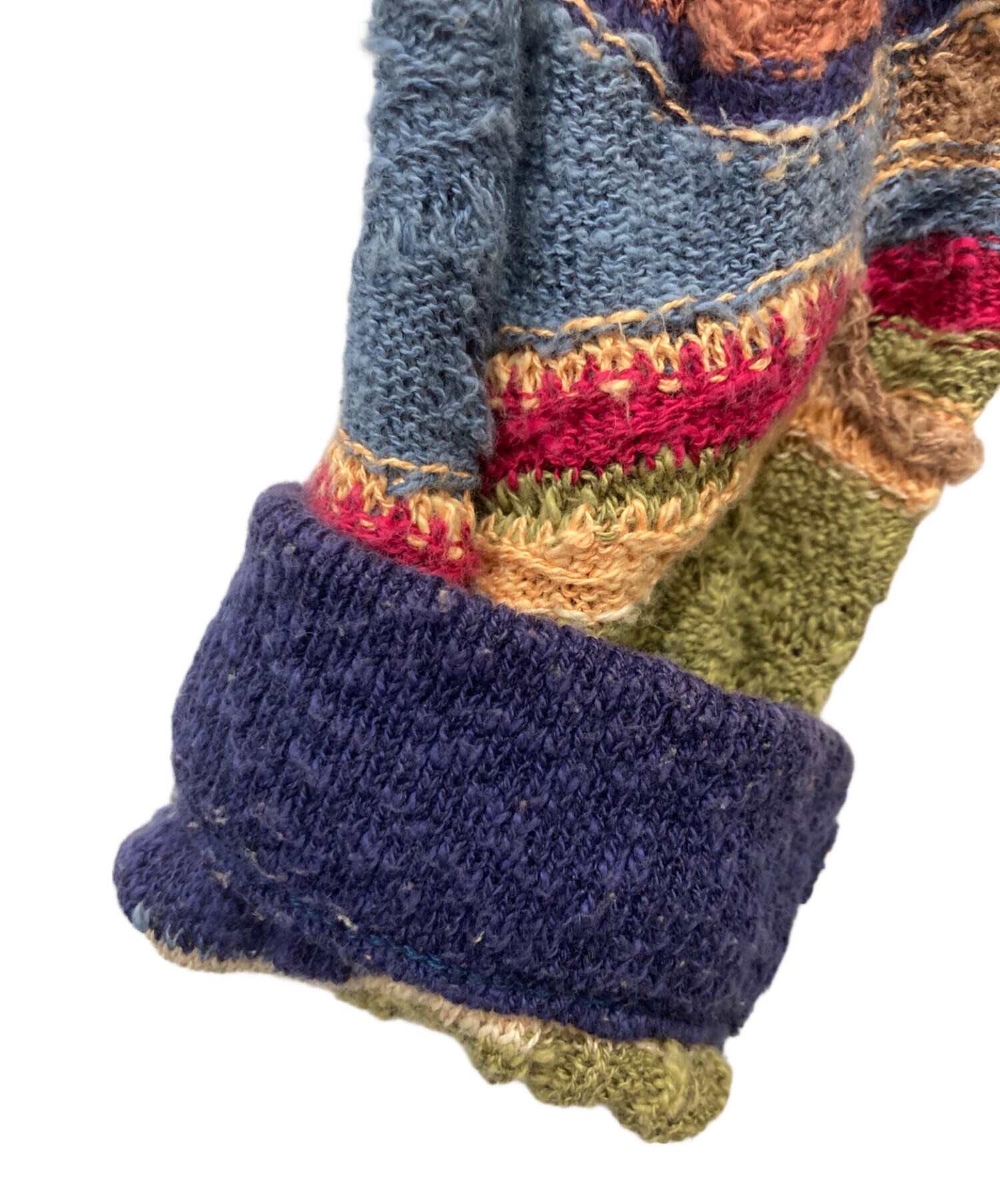 中古・古着通販】Coogi (クージー) 3Dニットカーディガン マルチカラー