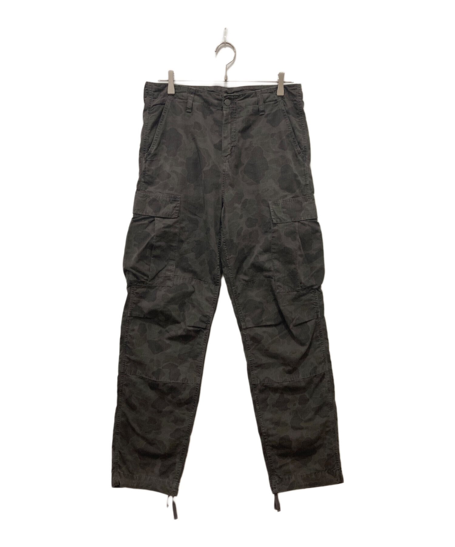中古・古着通販】CarHartt (カーハート) Camo DUCK CARGO PANT グレー 