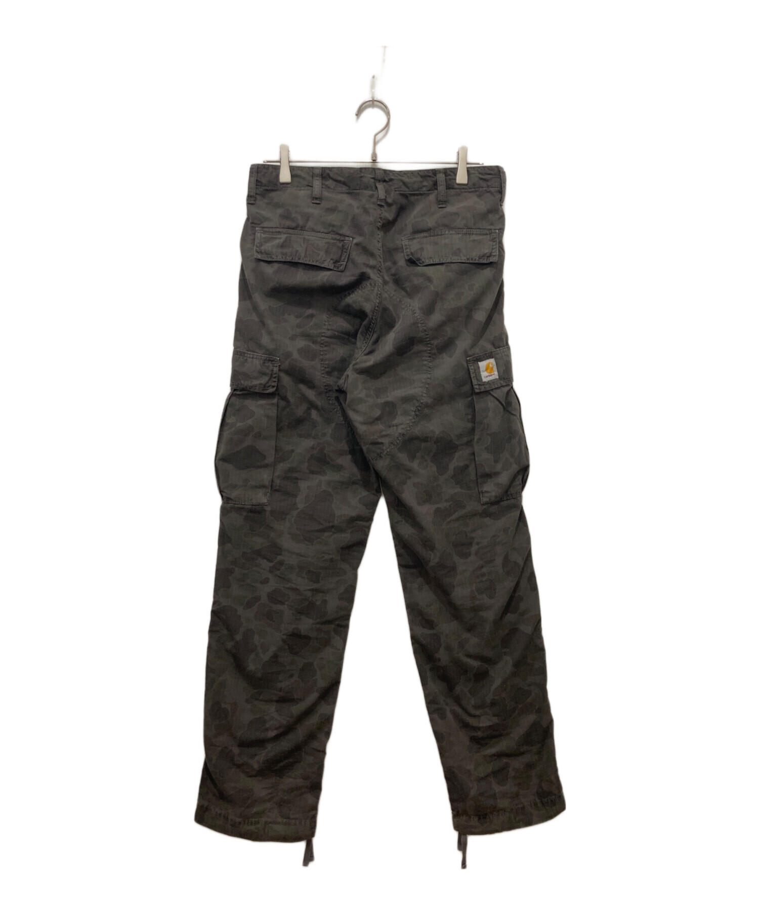 中古・古着通販】CarHartt (カーハート) Camo DUCK CARGO PANT グレー 